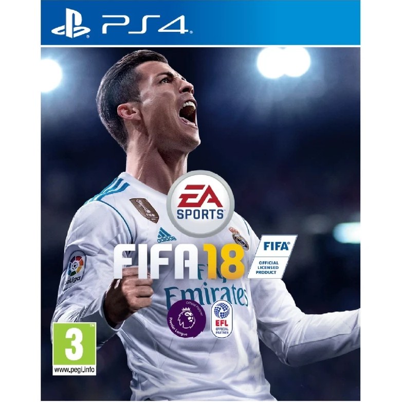 بازی دیسک FIFA 18 برای PS4