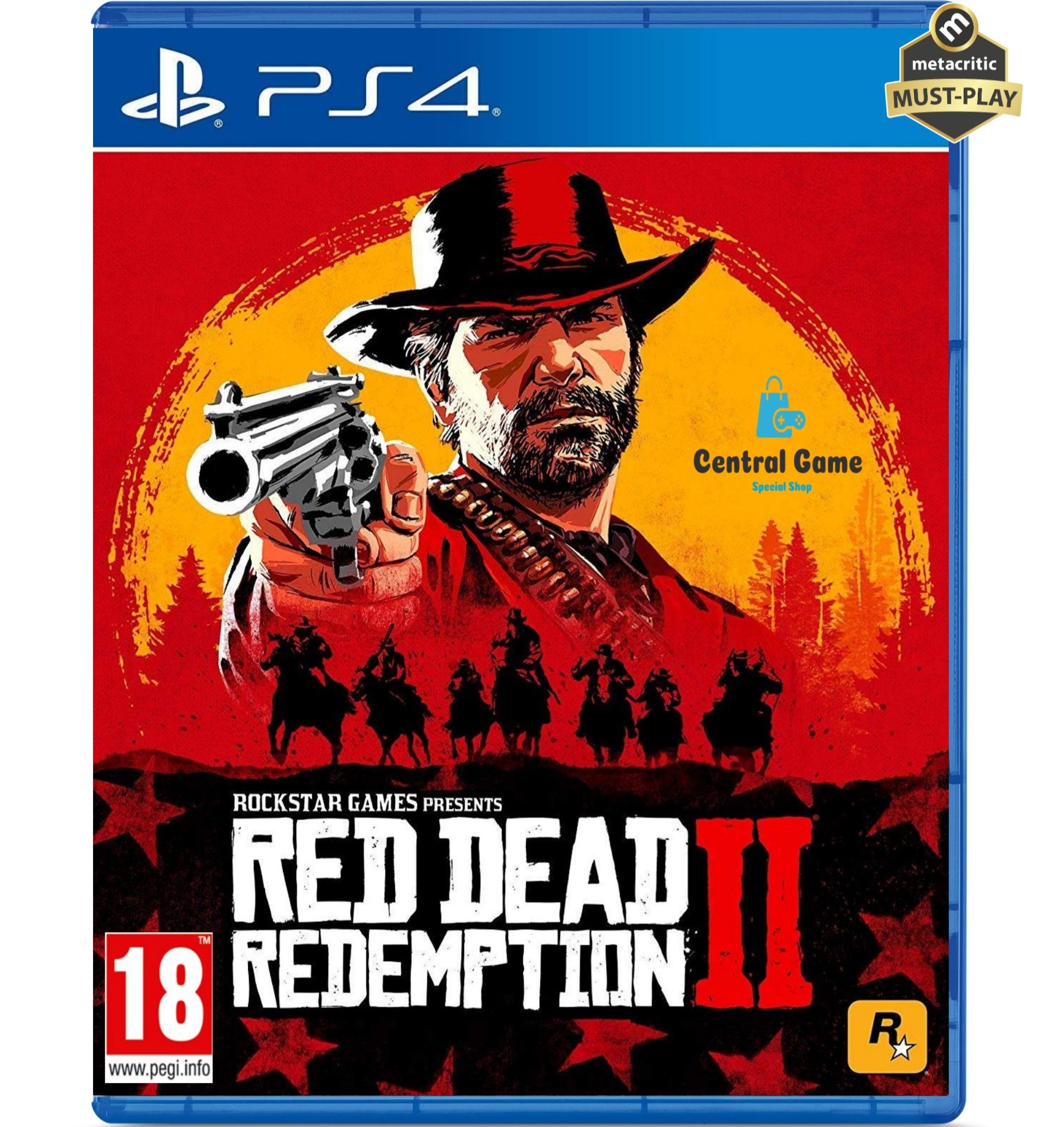 بازی دیسک Red Dead Redemption 2 مناسب پلی استیشن ۴ آکبند