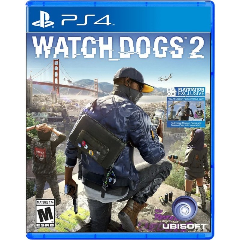 بازی Watch Dogs 2 کارکرده مخصوص پلی استیشن ۴