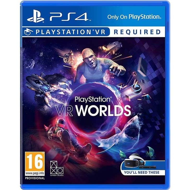 دیسک Playstation VR Worlds برای PS4