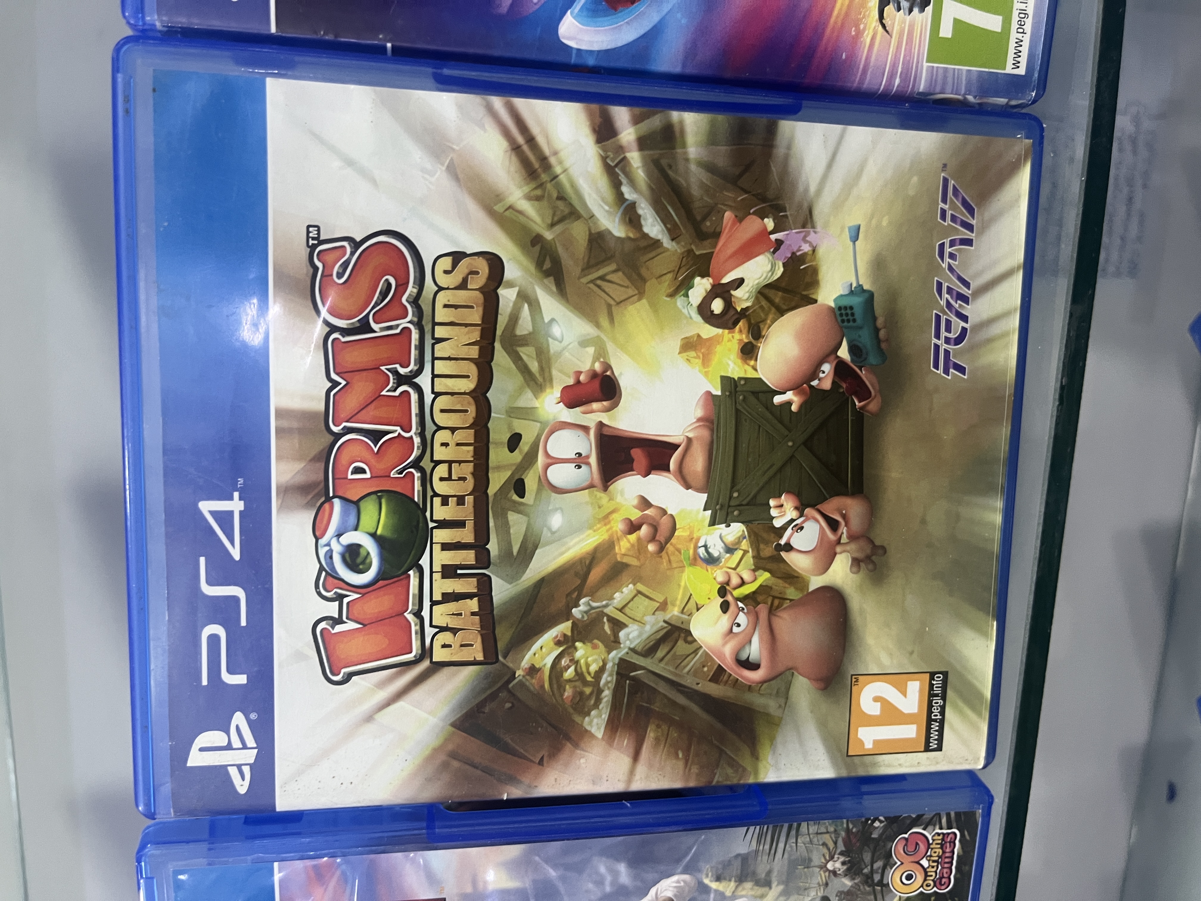 worms battlegrounds برای ps4