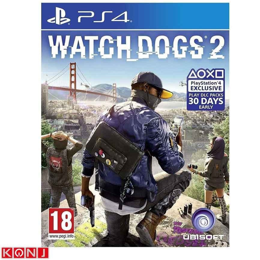 بازی Watch Dogs 2 کارکرده مخصوص پلی استیشن ۴